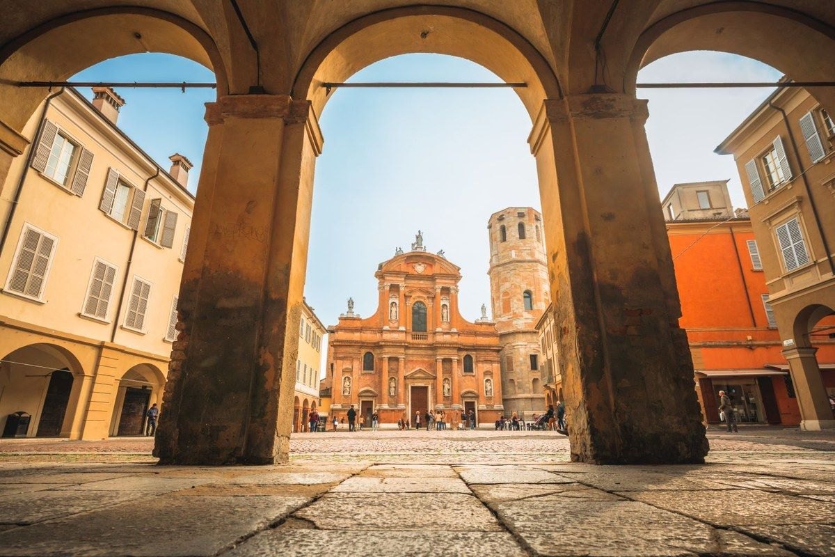 Piazza San Prospero, centro storico di Reggio Emilia